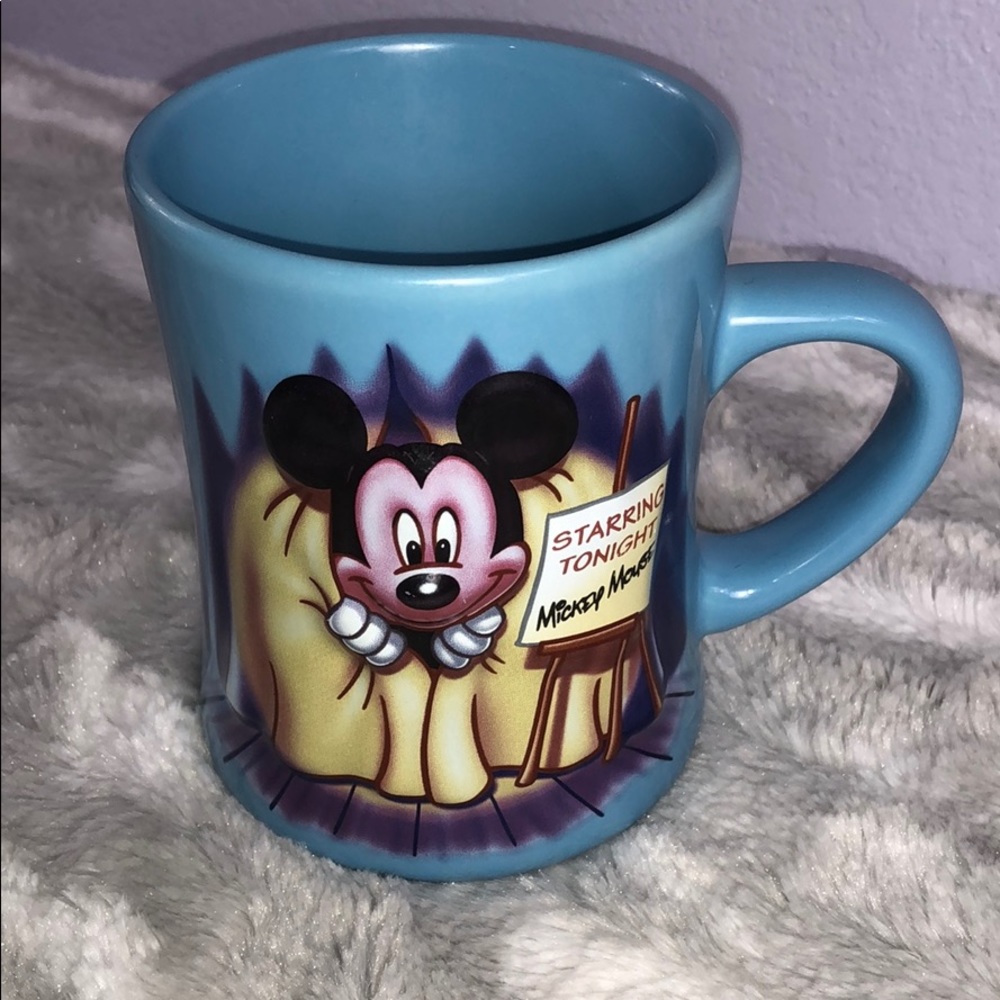 Disney blue Mickey Mouse mug